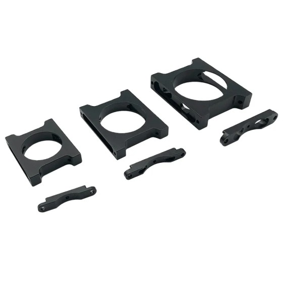 High Quality RJX 30mm 40mm 50mm UAV Drone Clamp Carbon Fiber Pipe Aluminum Clamps Wholesale Price Square Round Pipe Clamps